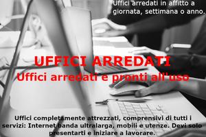 Ufficio arredato completo con sala riunioni
