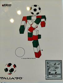 mattonella commemorativa ristoranti Italia '90 -