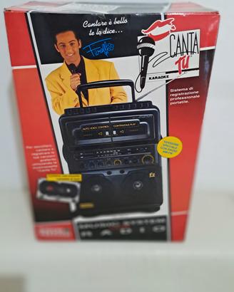 Radio Cassetta Canta Tu Anni  90
