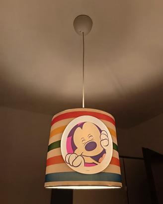 Lampadario Topolino cameretta bambini