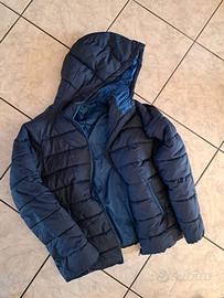 Piumino Benetton maschio blu tg 3XL 13-14 anni-170