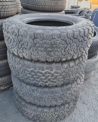 4 Pneumatici 245/75 R17 Bf Goodrich All Terrain T/