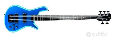 basso a 5 corde SPECTOR - PERFORMER 5 METALLIC BLU