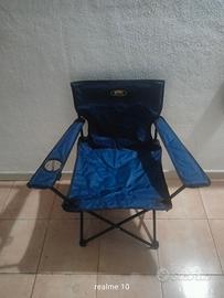 Sedia da campeggio e da pesca pieghevole  