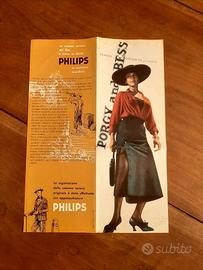 PORGY & BESS. CINEMATOGRAFIA. LOCANDINA  anni 60