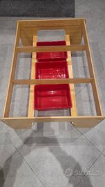 tavolo Kid Kraft per trenini legno Brio o similari