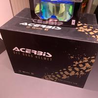 Casco Acerbis e Mascherina ProGrip Nuovo TG. L