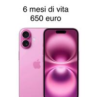 Iphone 16 rosa
