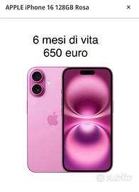 Iphone 16 rosa