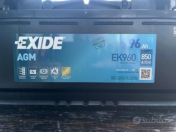 Batteria auto 96Ah 12V nuova