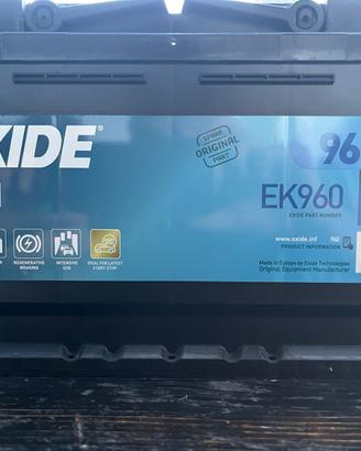 Batteria auto 96Ah 12V nuova