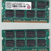 RAM 1 gb DDR 400 sodimm CL3
