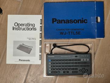 Tastiera titolatrice analogica Panasonic WJ-TTL5E