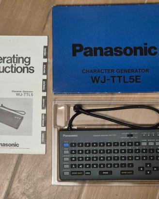 Tastiera titolatrice analogica Panasonic WJ-TTL5E