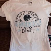 T-Shirt IN EXTENSO bianca mis. XL cotone 100% Nuov