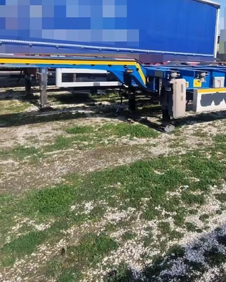 Semirimorchio portacontainer Krone