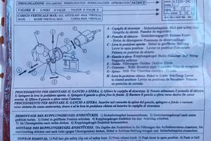 gancio traino per Peugeot 206