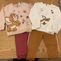 Doppio set abbigliamento bambina 24-30 mesi