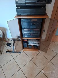 stereo completo di mobile technish 