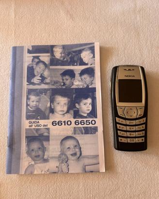Nokia 6610 nero vintage