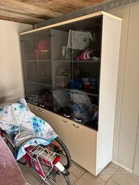 Armadio ufficio con vetrina