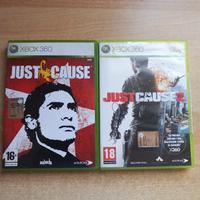 just cause 1 e 2 , xbox360 