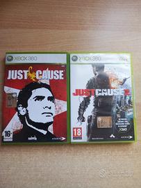 just cause 1 e 2 , xbox360 