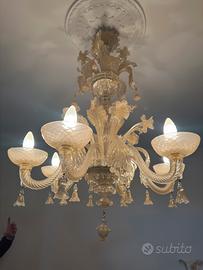 lampadario di Murano