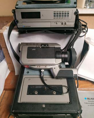 sistema videoregistrazione portatile vintage