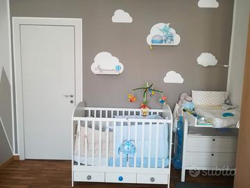 Lettino Ikea con materasso antisoffoco aerosleep