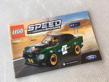 Istruzioni Lego Speed Champions Ford Mustang GT350