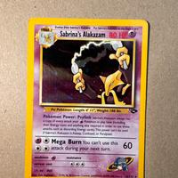 Sabrina’s Alakazam Holo 16/132 Gym Challenge 2000