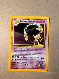 Sabrina’s Alakazam Holo 16/132 Gym Challenge 2000