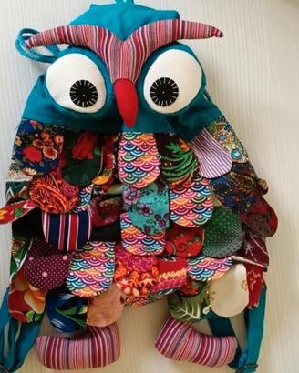 Zainetto a forma di gufo