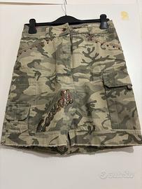 Gonna verde militare
