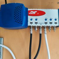 Amplificatore TV terza quarta quinta e UHF