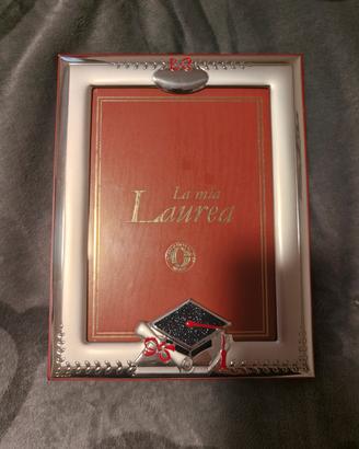 Cornice Laurea Argento 