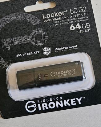 Kingston IronKey Locker+ 50 G2 64 GB