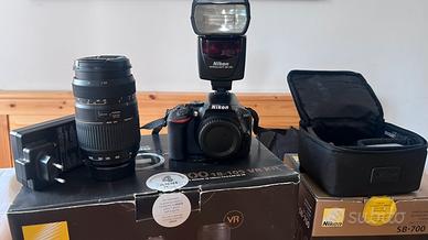 Nikon D5600+Flash SB700+Tamron 70-300