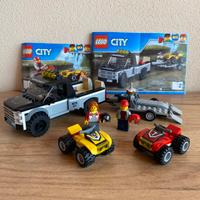Lego City 60148 ATV Race Team completo 100%