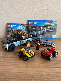 Lego City 60148 ATV Race Team completo 100%