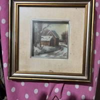 Quadri mignon paesaggistici a Olio