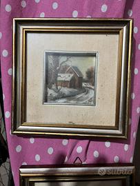 Quadri mignon paesaggistici a Olio