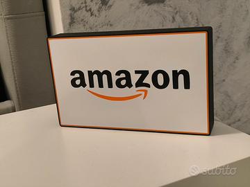 Lightbox Lampada led logo Amazon 