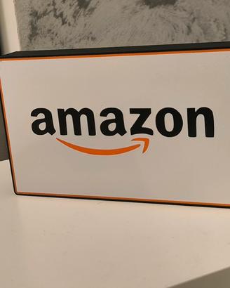 Lightbox Lampada led logo Amazon 