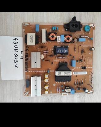 Scheda alimentazione e driver TV LG 43UH603V
