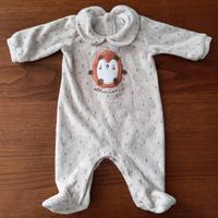 6 tutine ciniglia taglia 0-1 mese