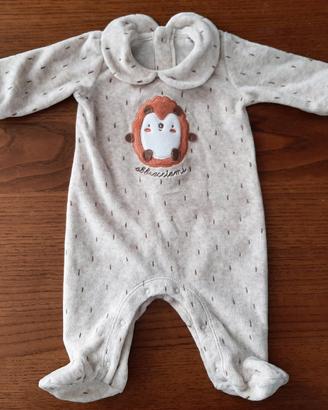 6 tutine ciniglia taglia 0-1 mese