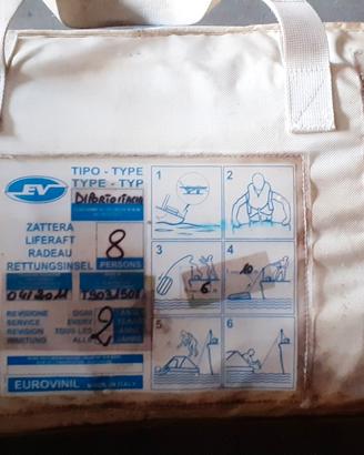 zattera autogonfiabile