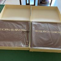 Due Cofanetti dischi in vinile Musica Classica